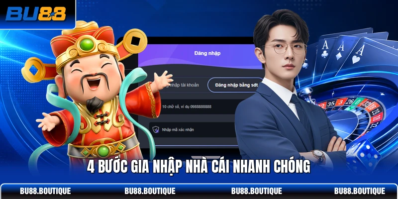 4 bước gia nhập nhà cái nhanh chóng