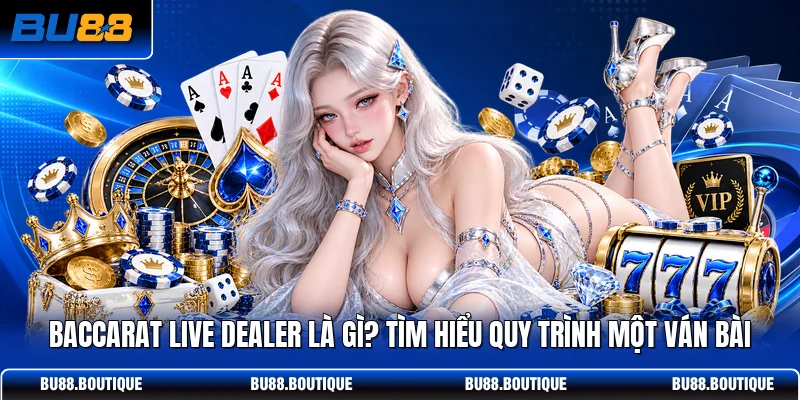 Baccarat Live Dealer Là Gì? Tìm Hiểu Quy Trình Một Ván Bài