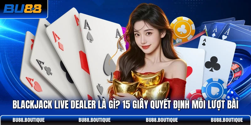 Blackjack Live Dealer Là Gì? 15 Giây Quyết Định Mỗi Lượt Bài