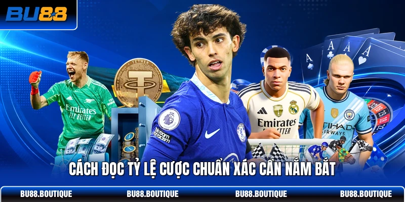 Cách đọc tỷ lệ cược chuẩn xác cần nắm bắt