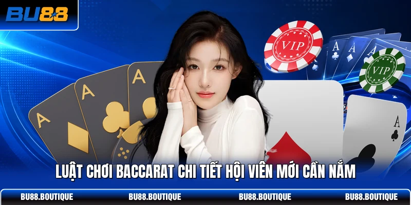 Luật chơi baccarat chi tiết hội viên mới cần nắm