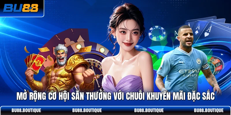 Mở rộng cơ hội săn thưởng với chuỗi khuyến mãi đặc sắc